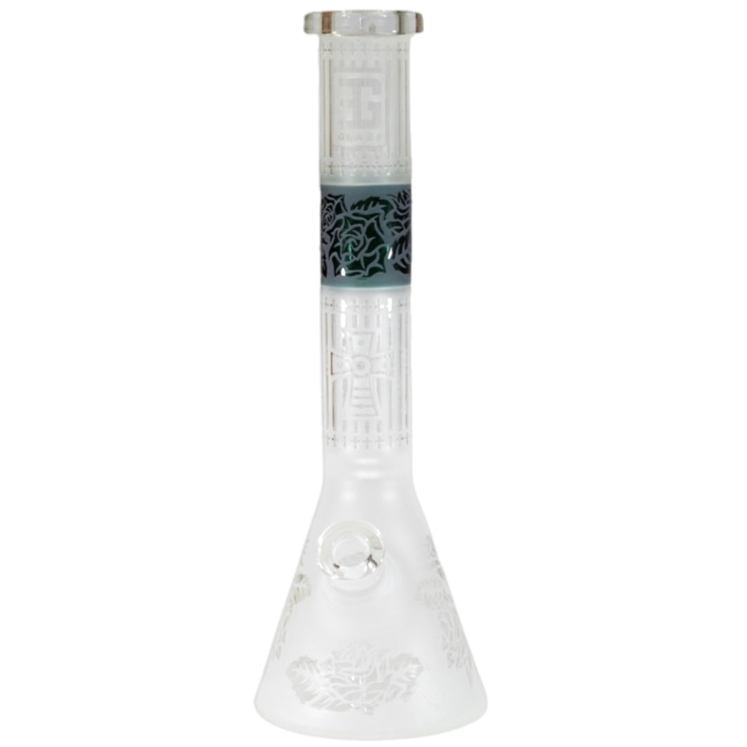 EG Glass 15” Beaker Bong by Stache Products | Mission Dispensary