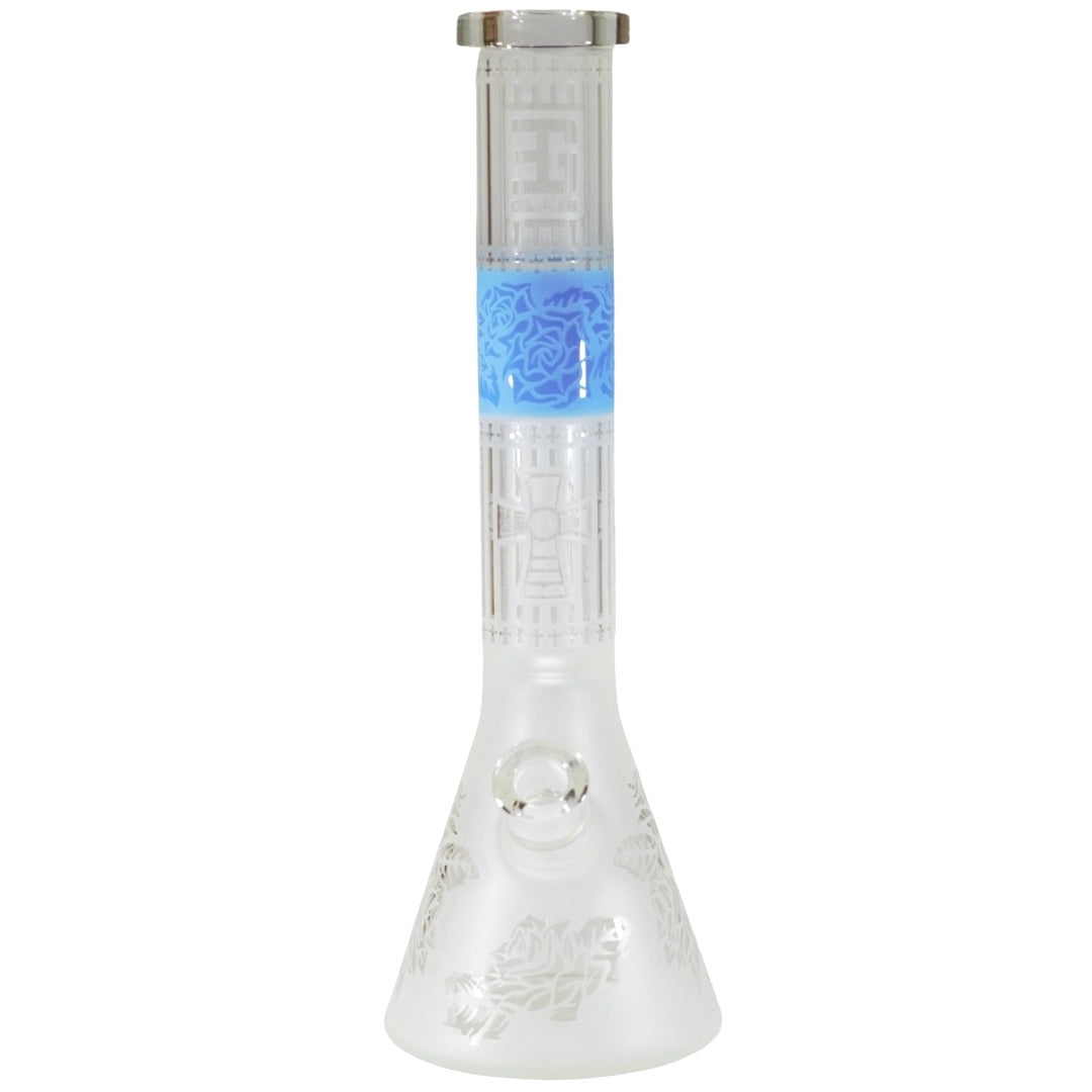 EG Glass 15” Beaker Bong by Stache Products | Mission Dispensary