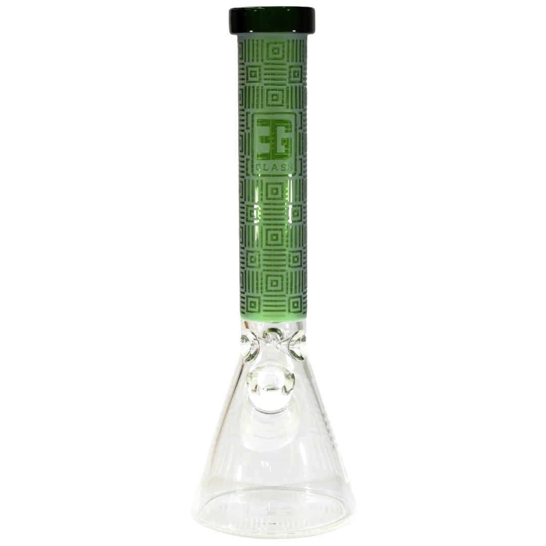 EG Glass 15” Beaker Bong by Stache Products | Mission Dispensary