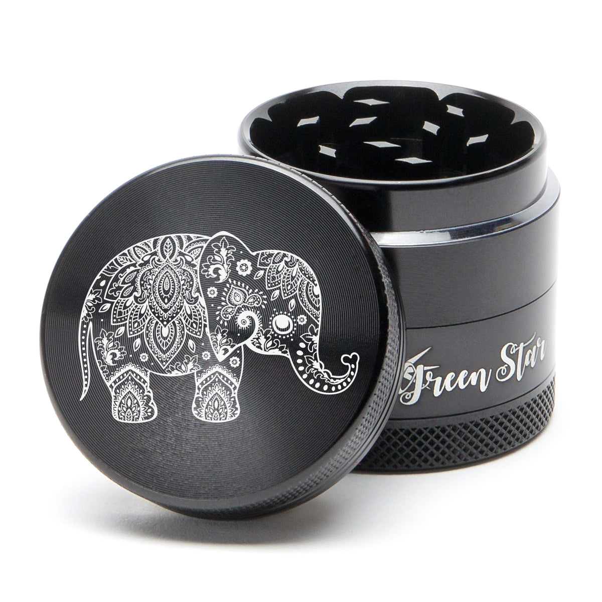 Green Star Creature Small 4-Piece Grinder by Green Star | Mission Dispensary