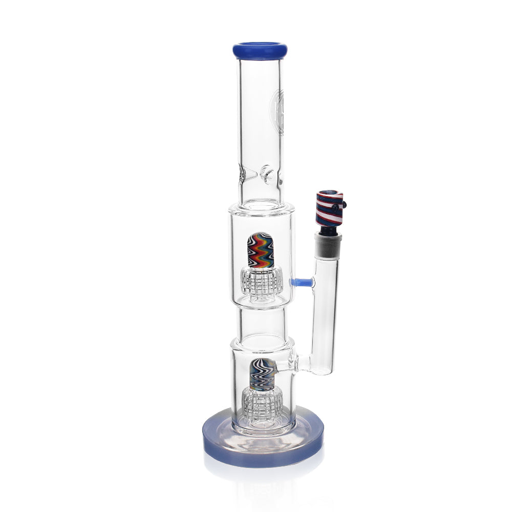 High Society Gemini Premium Wig Wag Waterpipe
