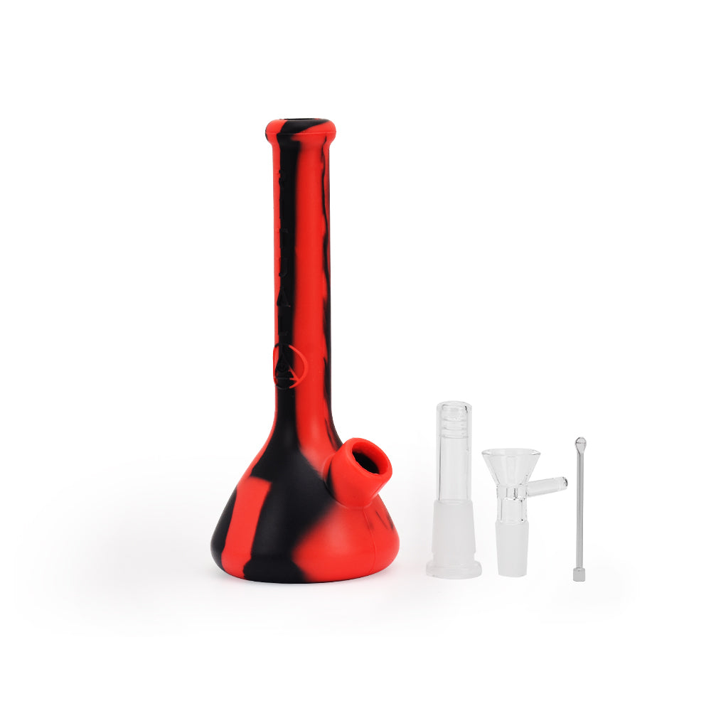 Ritual 7.5” Deluxe Silicone Mini Beaker Bong by Ritual | Mission Dispensary