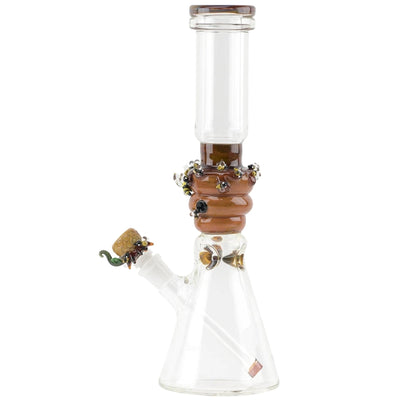 Empire Glassworks 14” Beehive Beaker Bong 🐝 by Empire Glassworks | Mission Dispensary