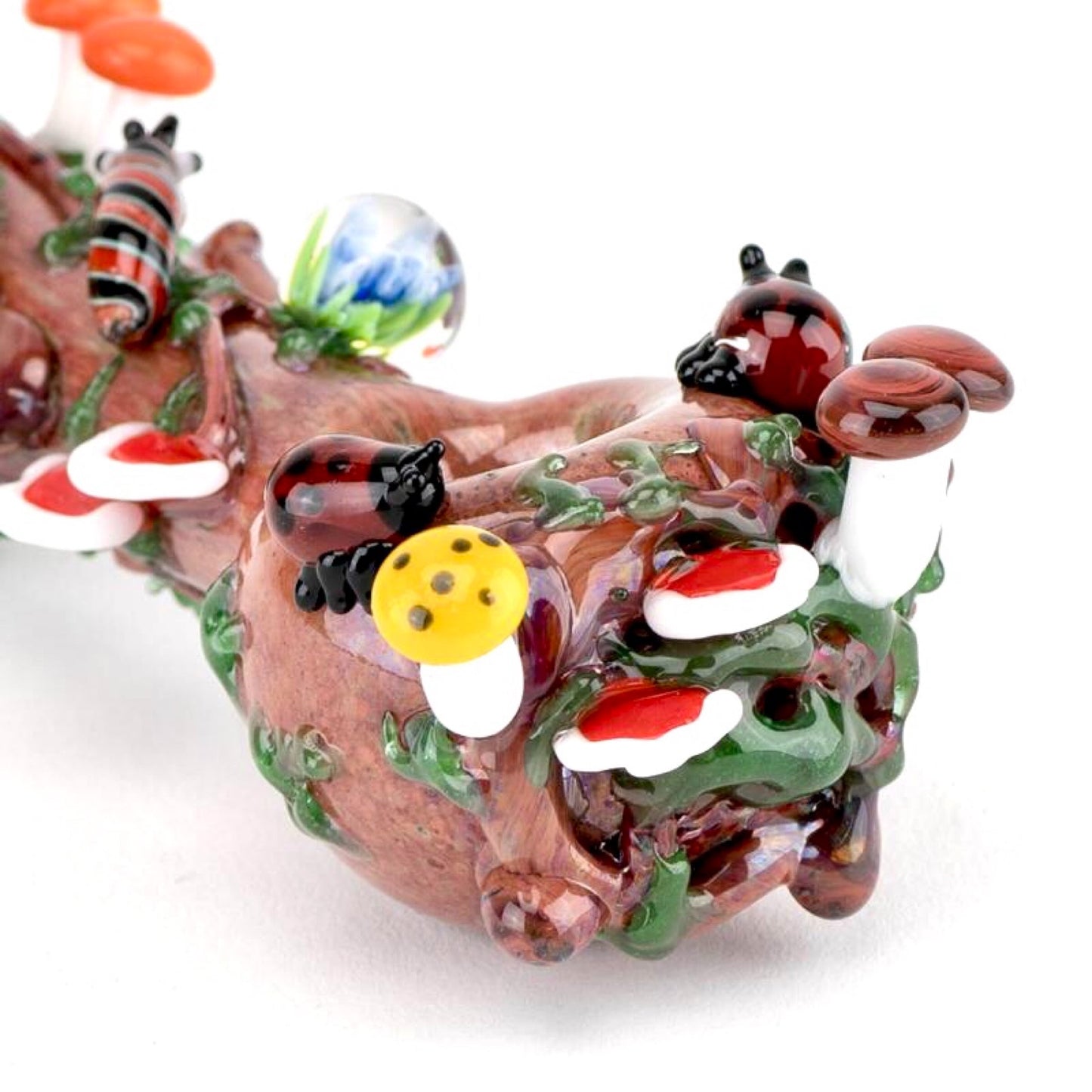 Empire Glassworks Small Bug's Life Spoon Pipe 🐛 by Empire Glassworks | Mission Dispensary