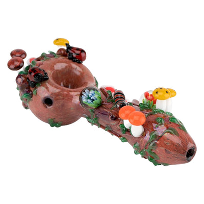 Empire Glassworks Small Bug's Life Spoon Pipe 🐛 by Empire Glassworks | Mission Dispensary