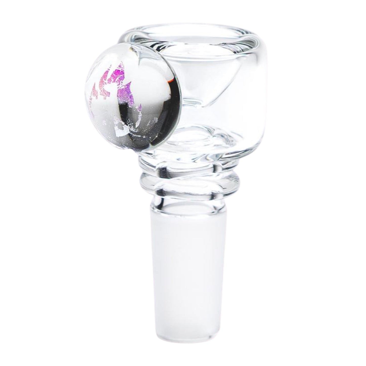 Empire Glassworks Dichro Flame Opal Bowl Piece by Empire Glassworks | Mission Dispensary