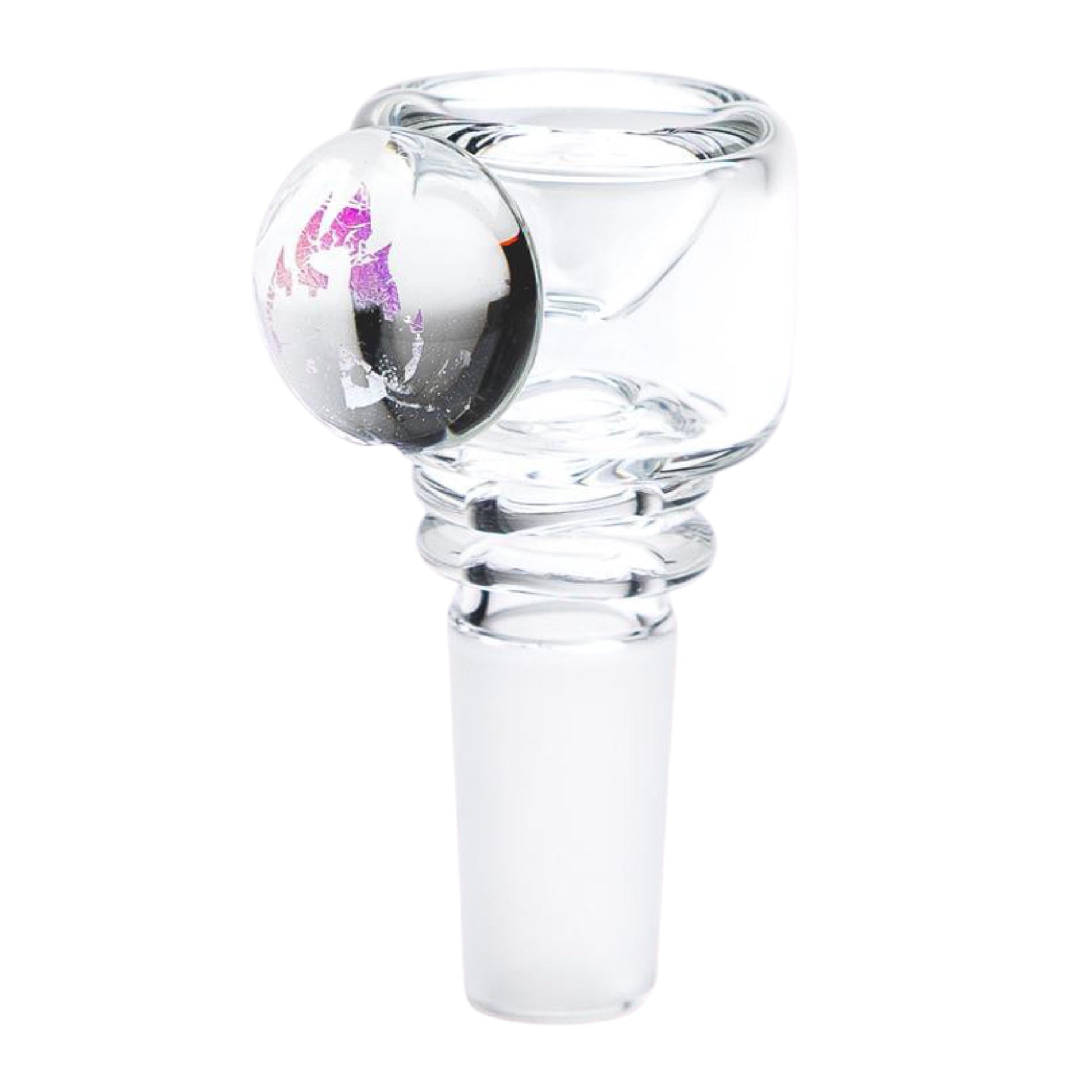 Empire Glassworks Dichro Flame Opal Bowl Piece by Empire Glassworks | Mission Dispensary