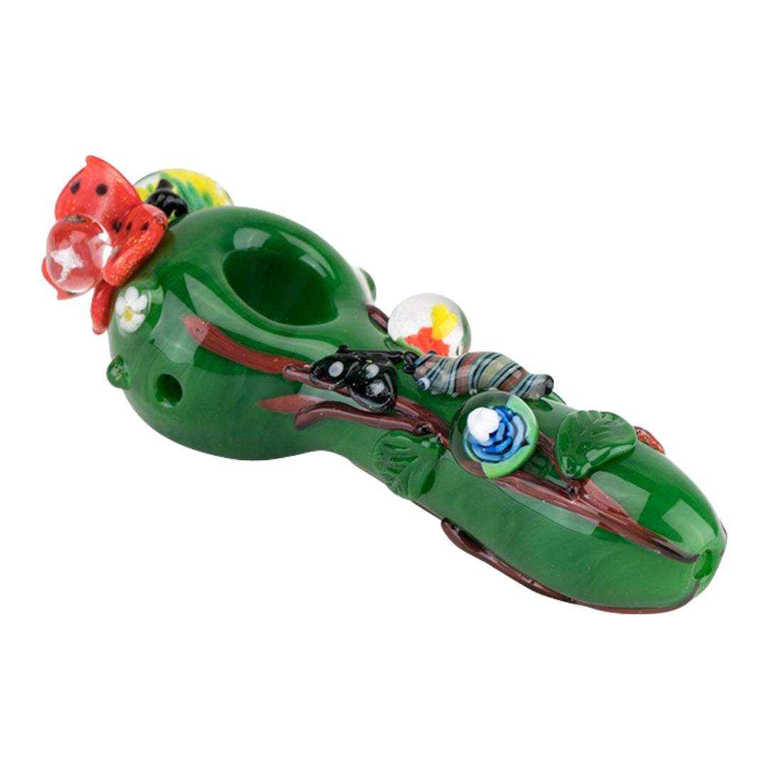Empire Glassworks Garden Critters Hand Pipe 🐛 by Empire Glassworks | Mission Dispensary