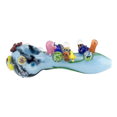 Empire Glassworks Great Barrier Reef Hand Pipe 🐠 by Empire Glassworks | Mission Dispensary