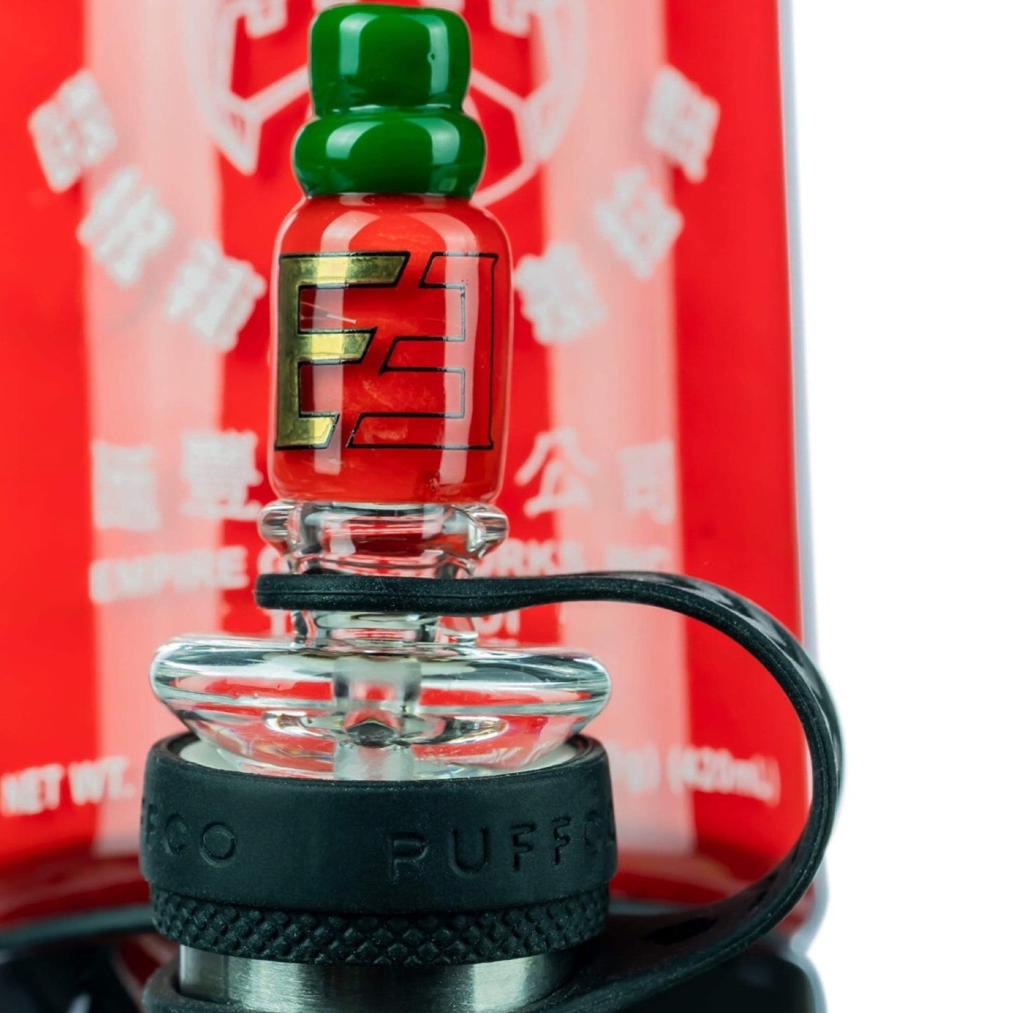 Empire Glassworks Sriracha Puffco Peak Attachment by Empire Glassworks | Mission Dispensary