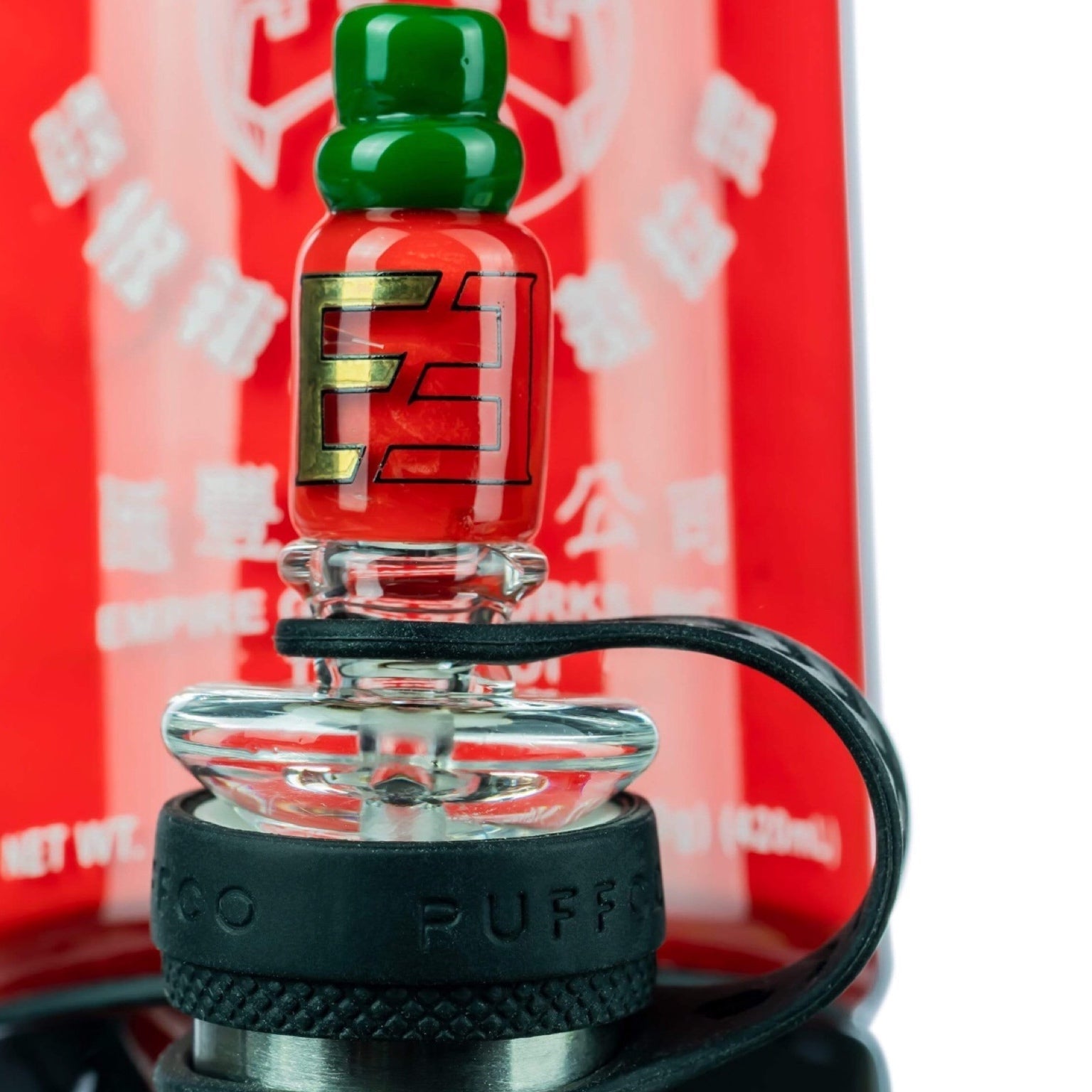 Empire Glassworks Sriracha Puffco Peak Attachment by Empire Glassworks | Mission Dispensary