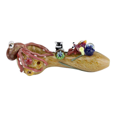 Empire Glassworks “Finding Kraken” Hand Pipe 🐙