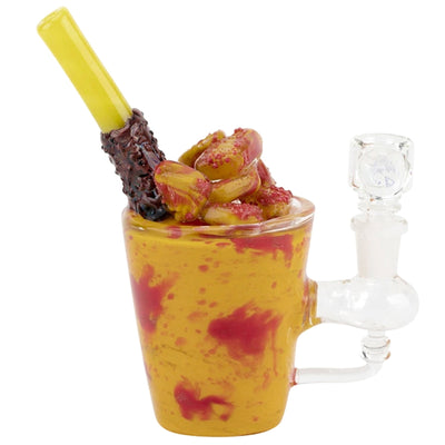 Empire Glassworks “Mangonada” Mini Bong 🥭 by Empire Glassworks | Mission Dispensary
