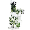 Empire Glassworks Panda Family Mini Bong 🐼 by Empire Glassworks | Mission Dispensary