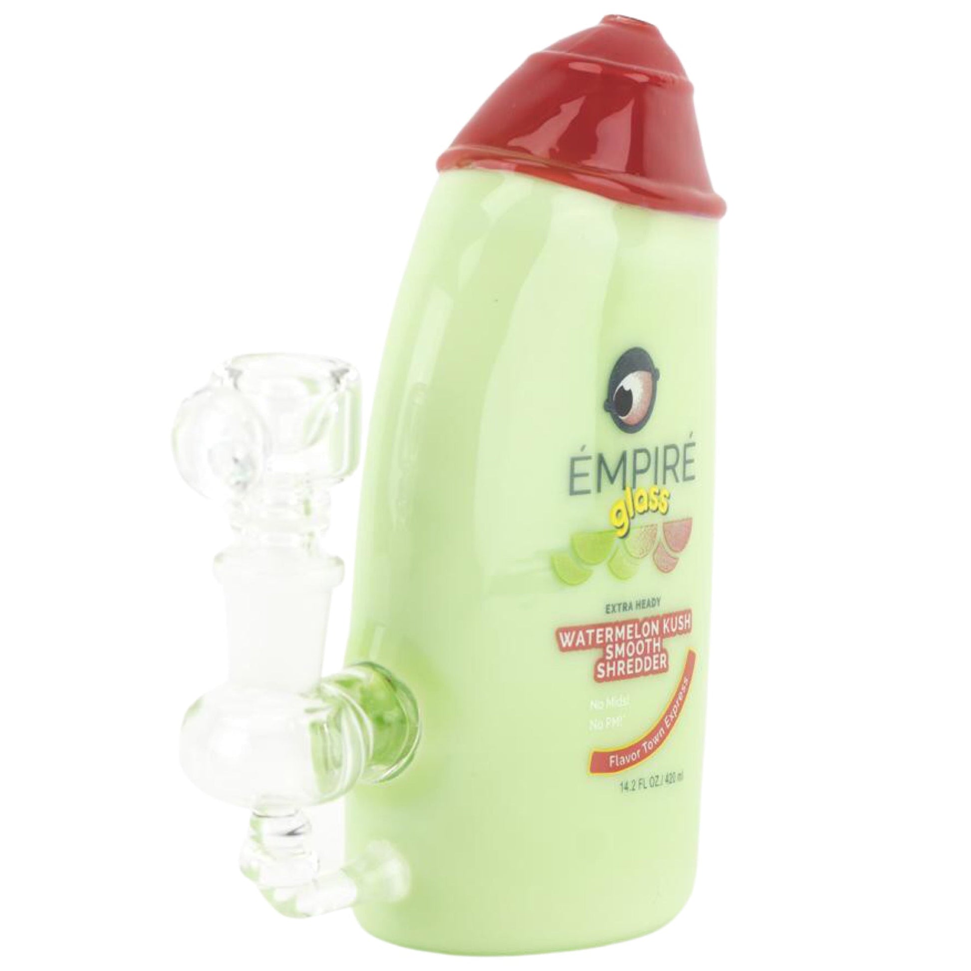 Empire Glassworks Shampoo Bottle Mini Bong by Empire Glassworks | Mission Dispensary
