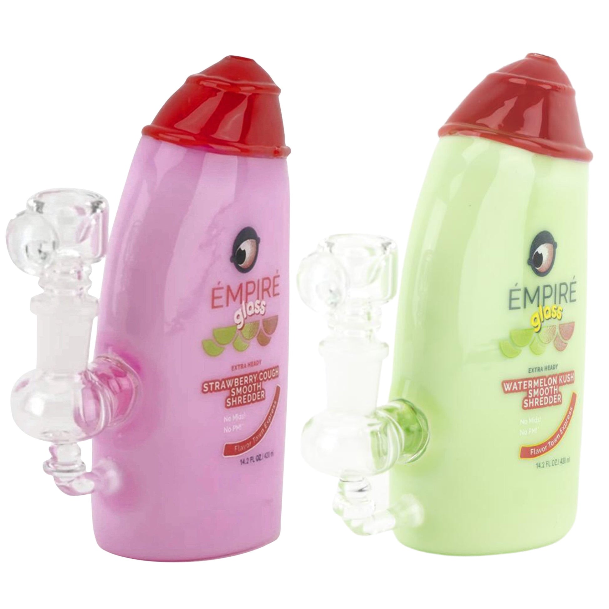Empire Glassworks Shampoo Bottle Mini Bong by Empire Glassworks | Mission Dispensary