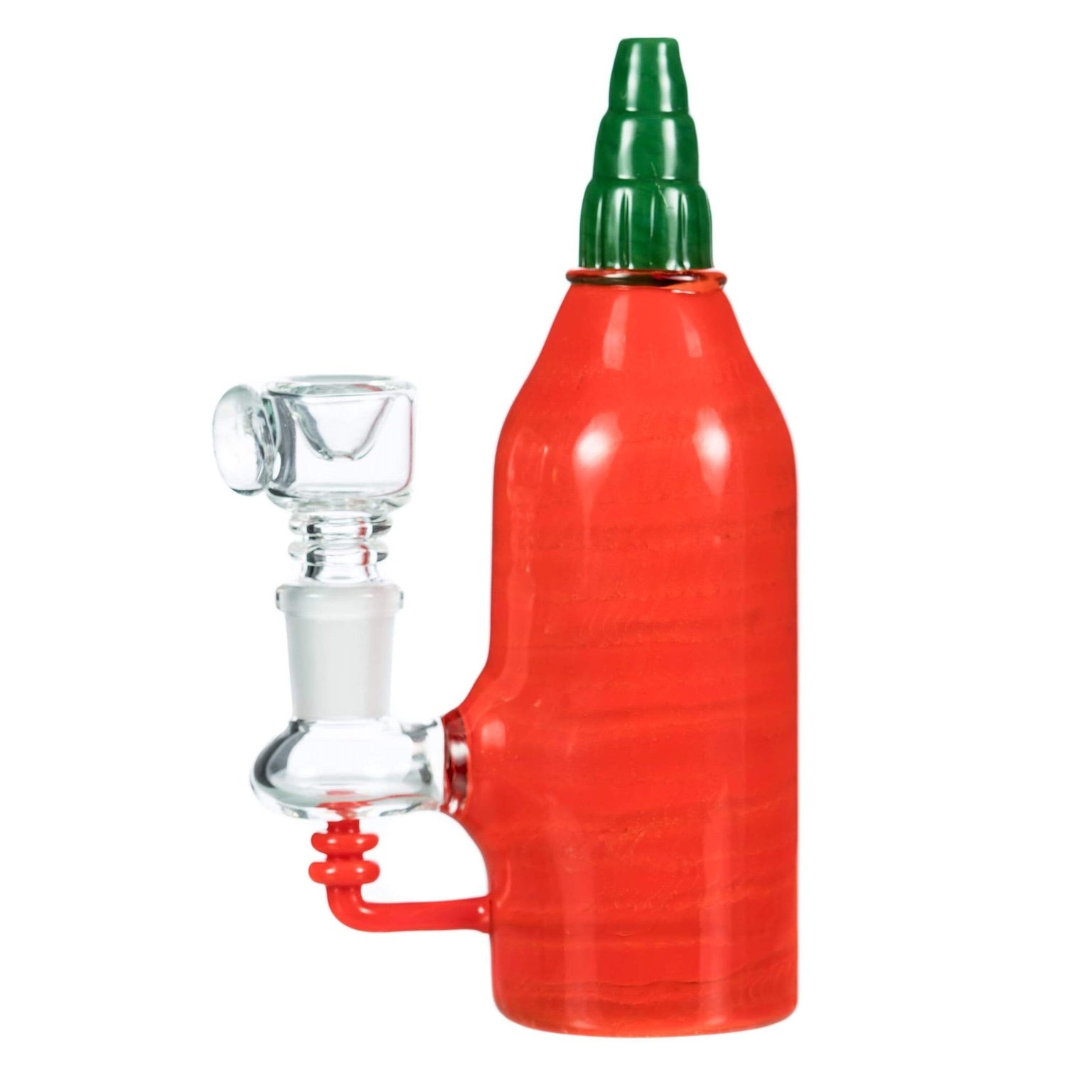 Empire Glassworks Sriracha Bottle Bong by Empire Glassworks | Mission Dispensary