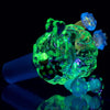 Empire Glassworks “Cozmic Critters” UV Reactive Bowl Piece by Empire Glassworks | Mission Dispensary
