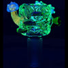 Empire Glassworks “Cozmic Critters” UV Reactive Bowl Piece by Empire Glassworks | Mission Dispensary