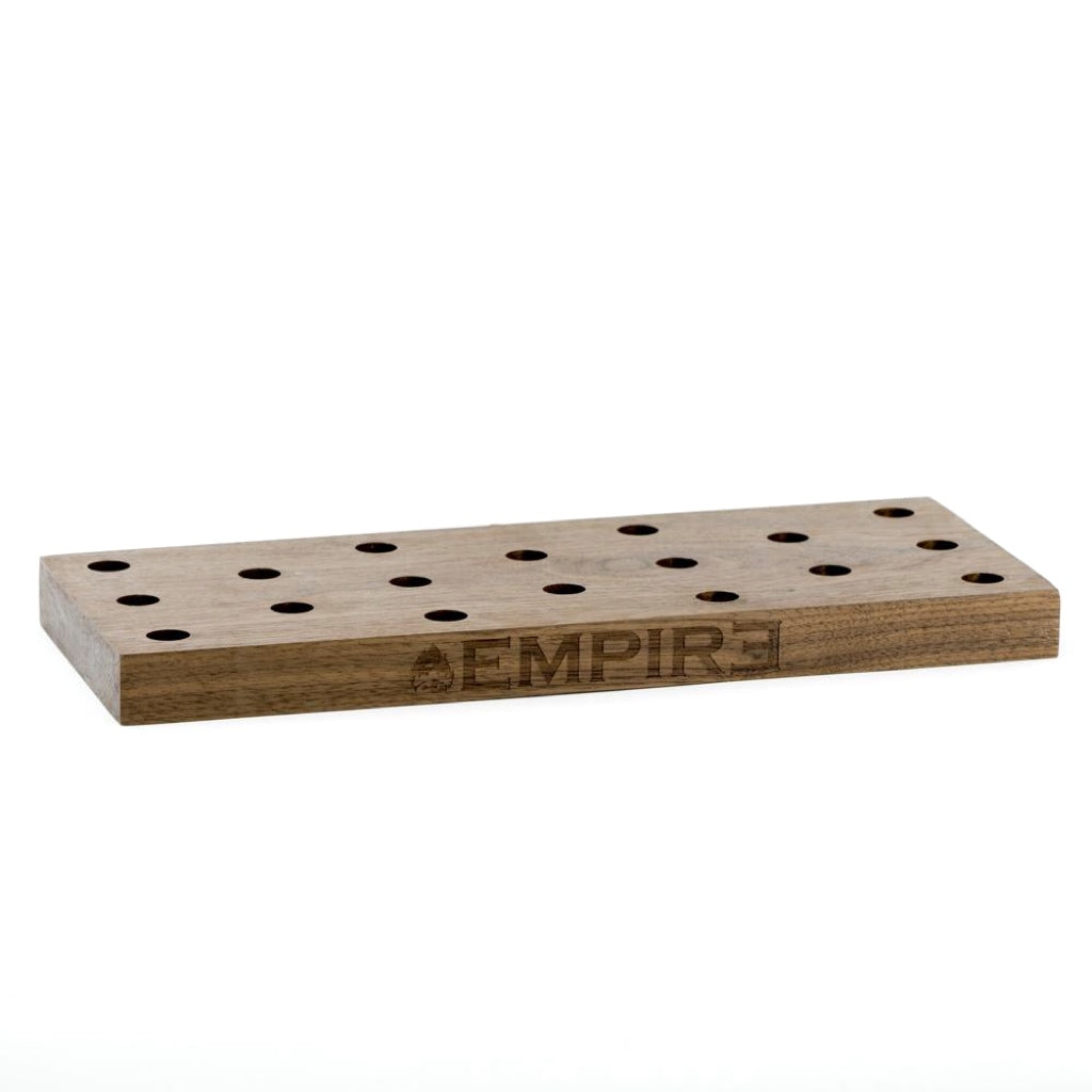 Empire Glassworks Wooden Bowl Display Piece by Empire Glassworks | Mission Dispensary
