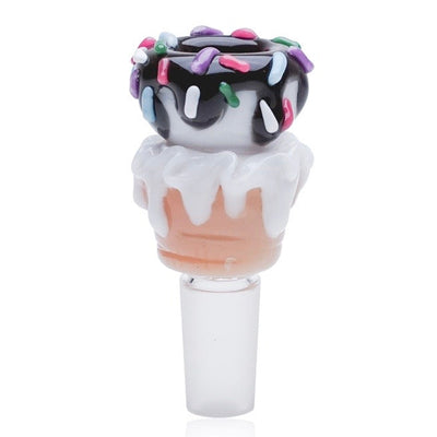 Empire Glassworks Ice Cream Cone Bowl Piece 🍦 by Empire Glassworks | Mission Dispensary