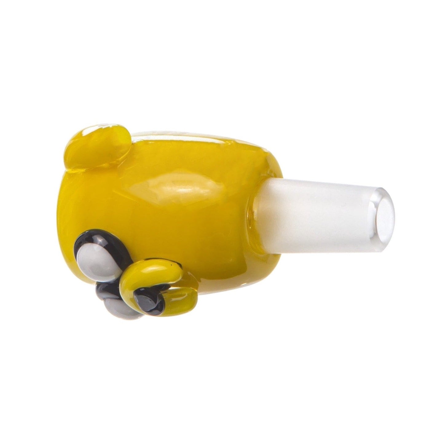 Empire Glassworks “Yellow Dog” Adventure Time Bowl Piece by Empire Glassworks | Mission Dispensary
