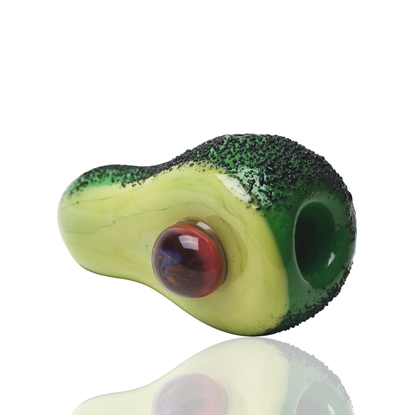 Empire Glassworks Small Avocado Hand Pipe 🥑 