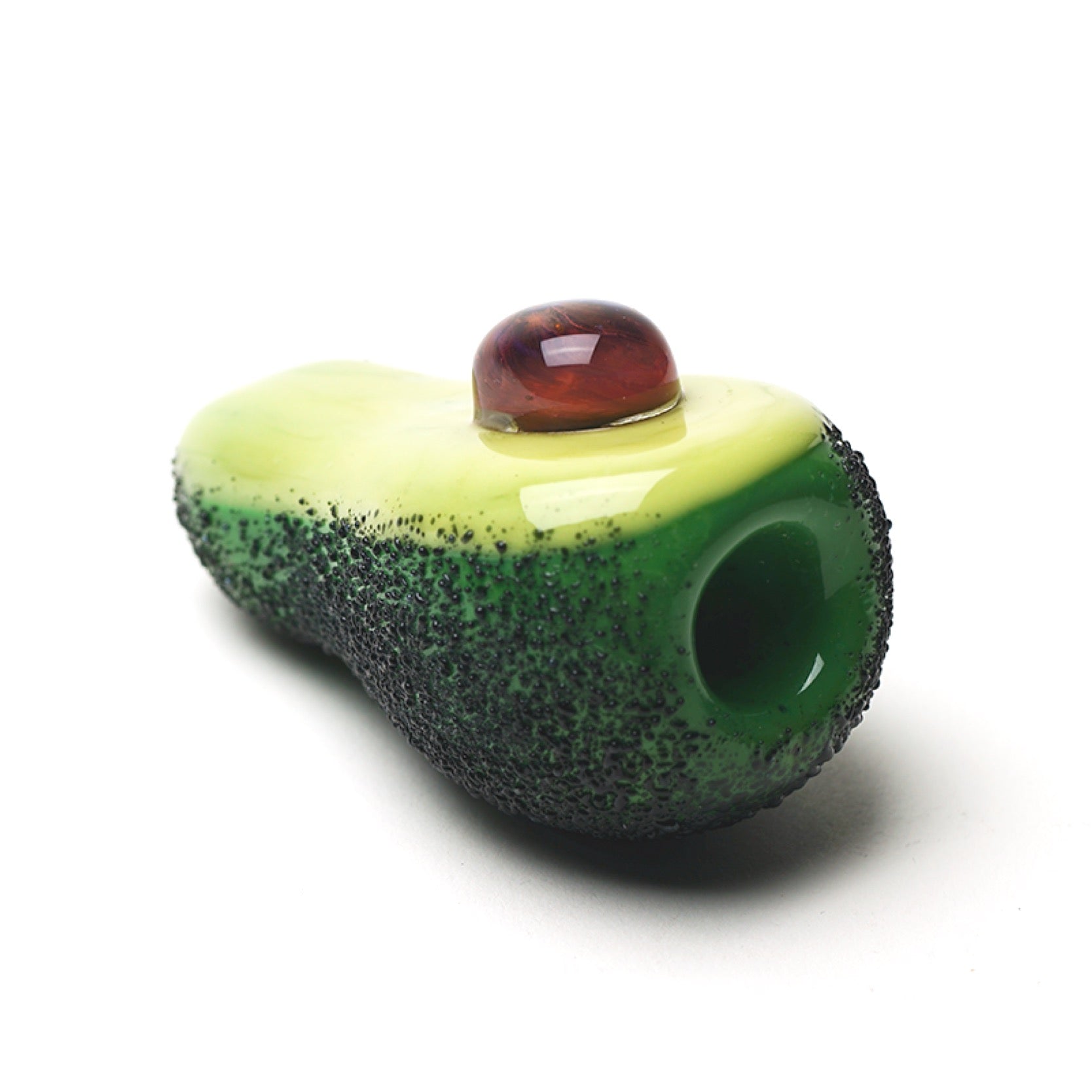 Empire Glassworks Small Avocado Hand Pipe 🥑 