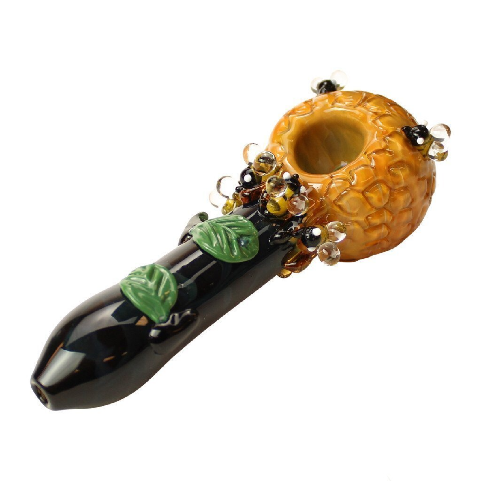 Empire Glassworks Large Beehive Spoon Pipe 🐝 by Empire Glassworks | Mission Dispensary