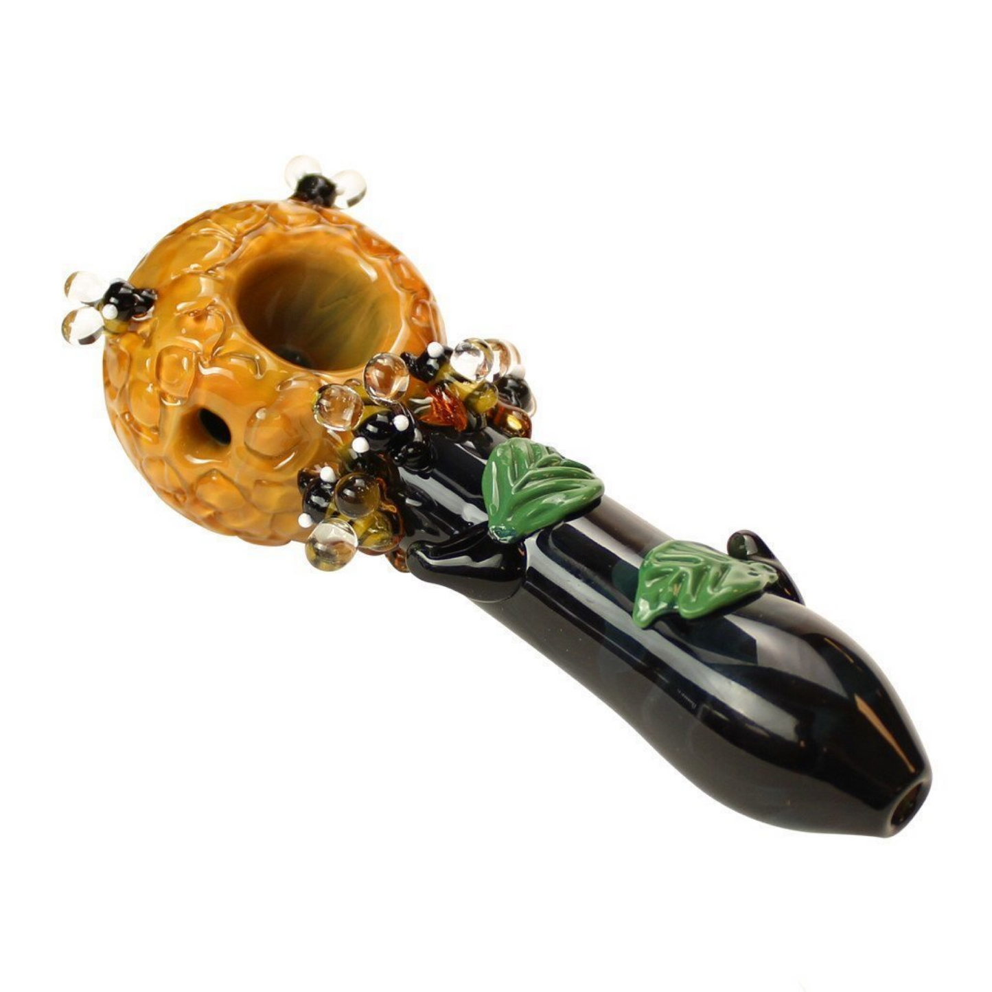 Empire Glassworks Large Beehive Spoon Pipe 🐝 by Empire Glassworks | Mission Dispensary
