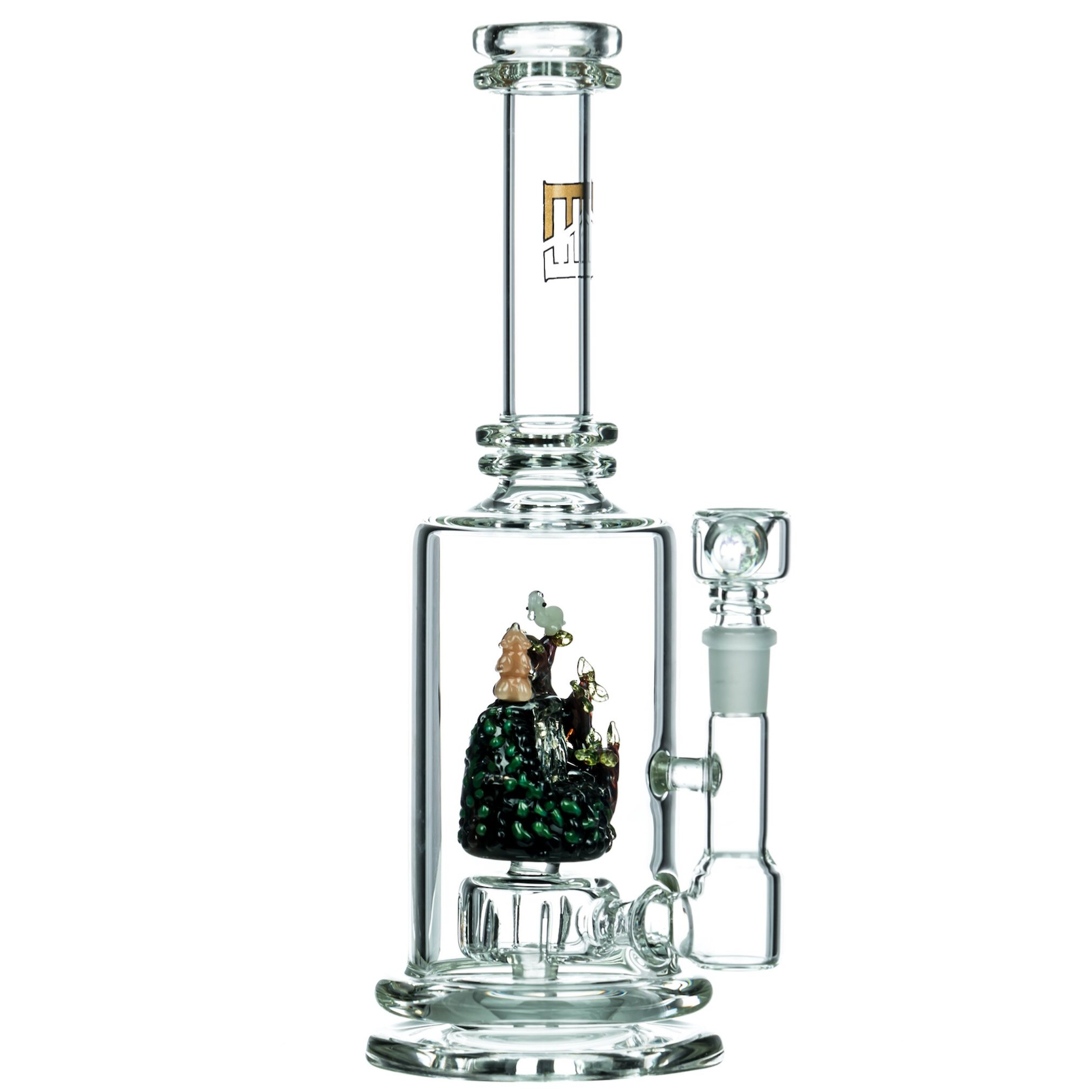 Empire Glassworks 12” Bioluminescent Bonsai Bong 🌳 by Empire Glassworks | Mission Dispensary