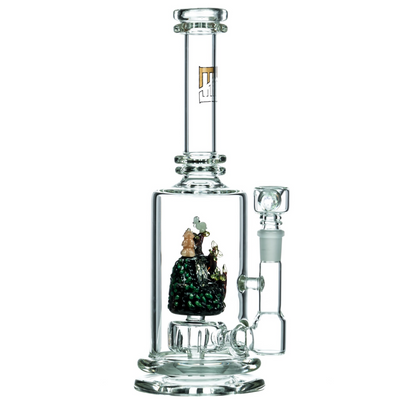 Empire Glassworks 12” Bioluminescent Bonsai Bong 🌳 by Empire Glassworks | Mission Dispensary