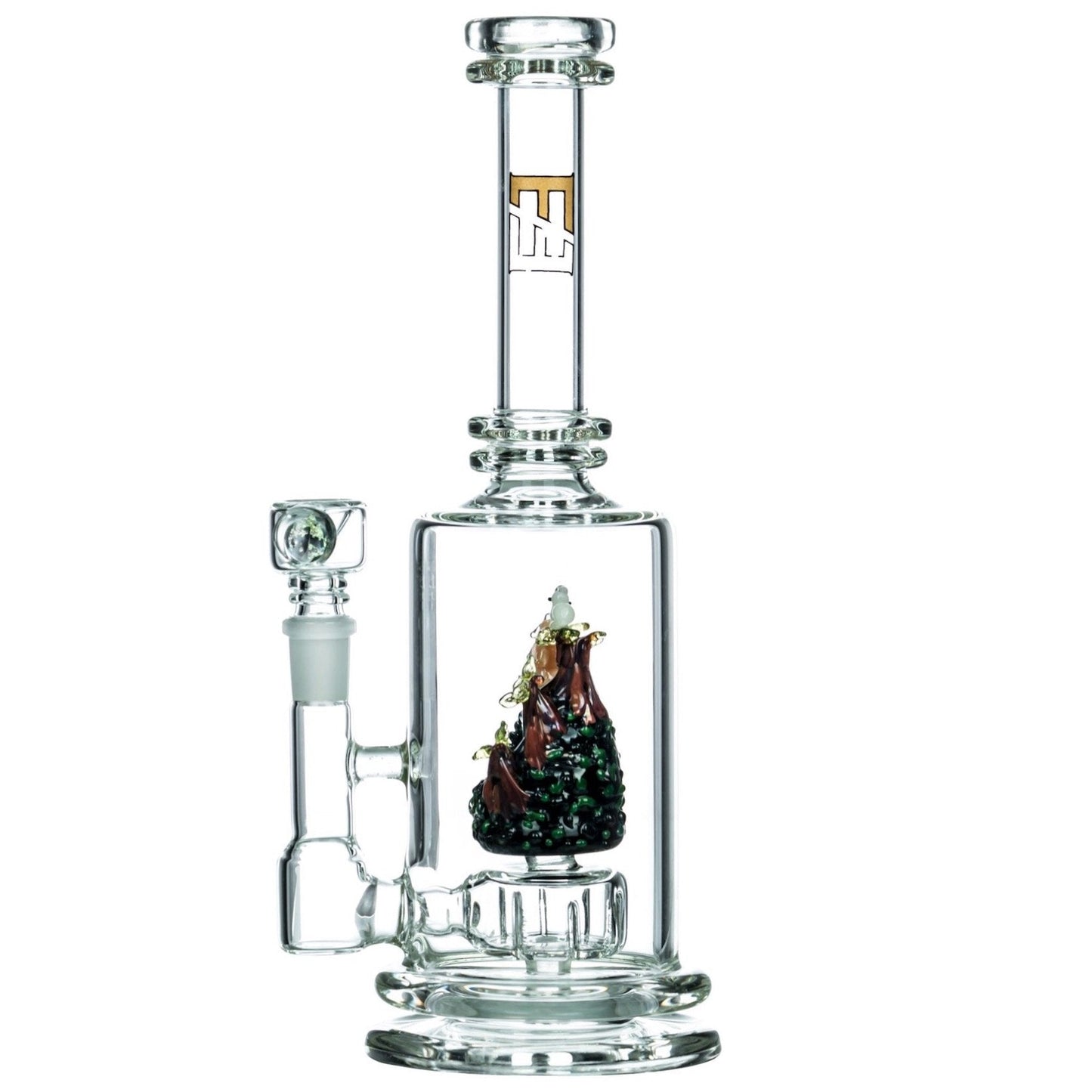 Empire Glassworks 12” Bioluminescent Bonsai Bong 🌳 by Empire Glassworks | Mission Dispensary