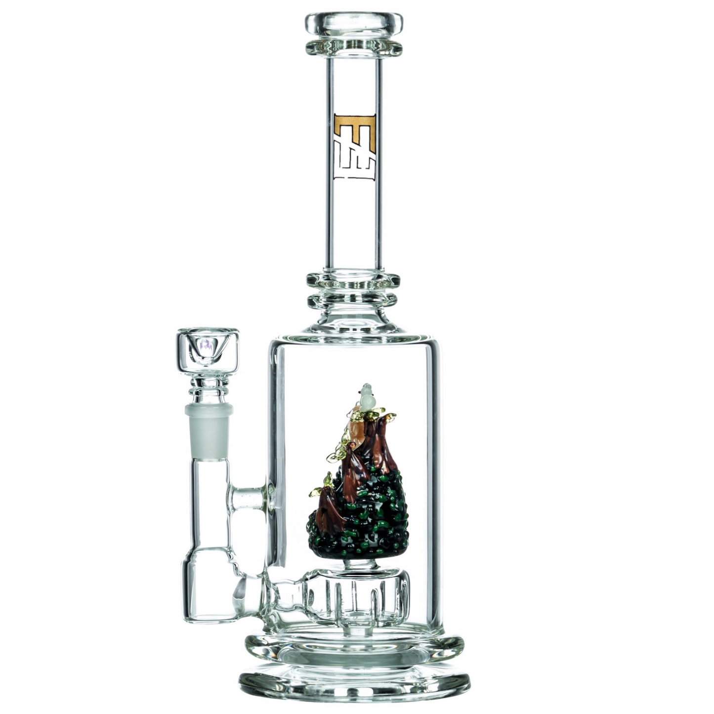 Empire Glassworks 12” Bioluminescent Bonsai Bong 🌳 by Empire Glassworks | Mission Dispensary