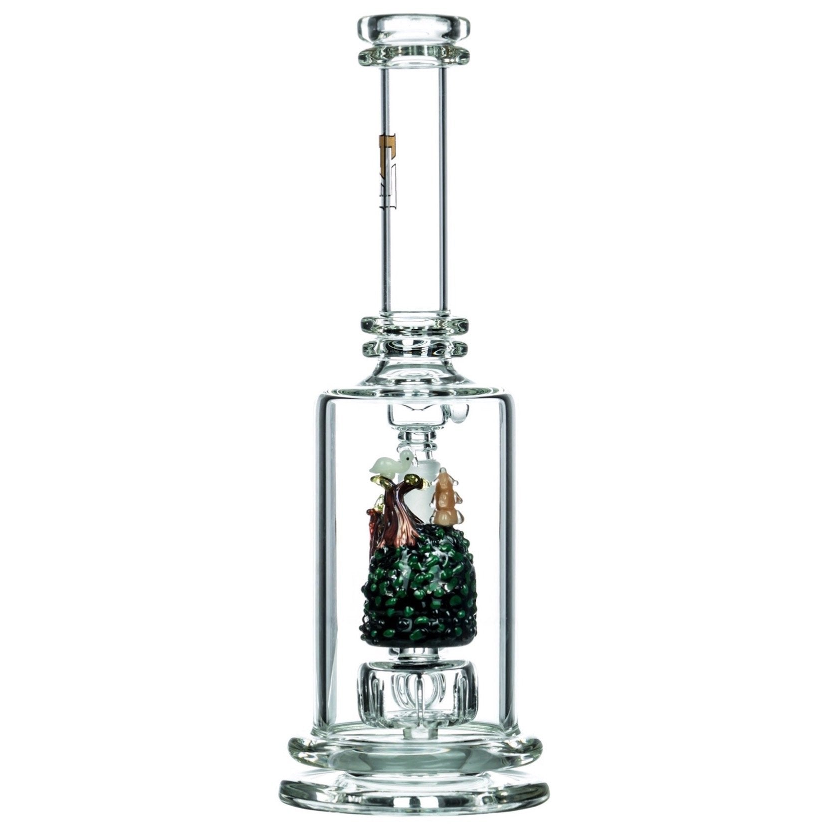 Empire Glassworks 12” Bioluminescent Bonsai Bong 🌳 by Empire Glassworks | Mission Dispensary