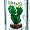 Empire Glassworks "Bioluminescent Cactus" Bong 🌵☀️ 