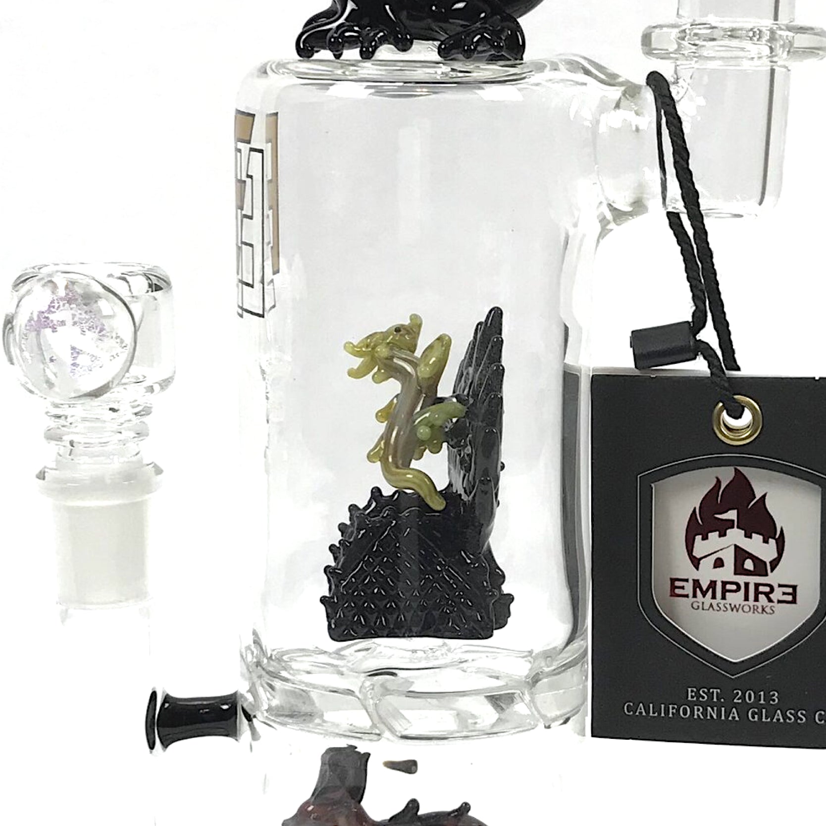 Empire Glassworks 12” Dragon’s Throne Water Pipe by Empire Glassworks | Mission Dispensary