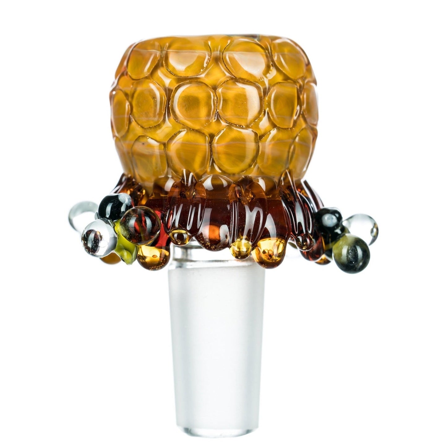 Empire Glassworks Honeycomb Beehive Glass Bowl by Empire Glassworks | Mission Dispensary