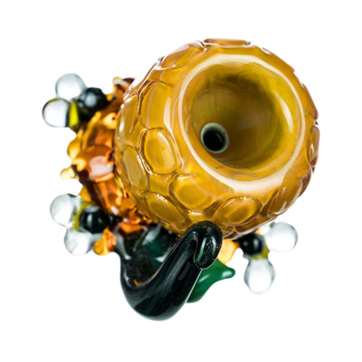 Empire Glassworks Honeycomb Beehive Glass Bowl by Empire Glassworks | Mission Dispensary
