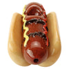 Empire Glassworks “Frankburner” Hot Dog Hand Pipe 🌭 