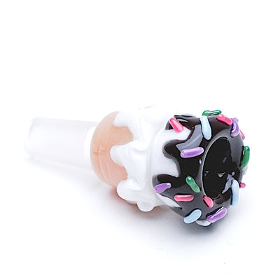 Empire Glassworks Ice Cream Cone Bowl Piece 🍦 by Empire Glassworks | Mission Dispensary