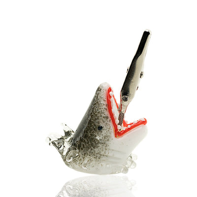 Empire Glassworks “Jawsome” Roach Clip 🦈 by Empire Glassworks | Mission Dispensary