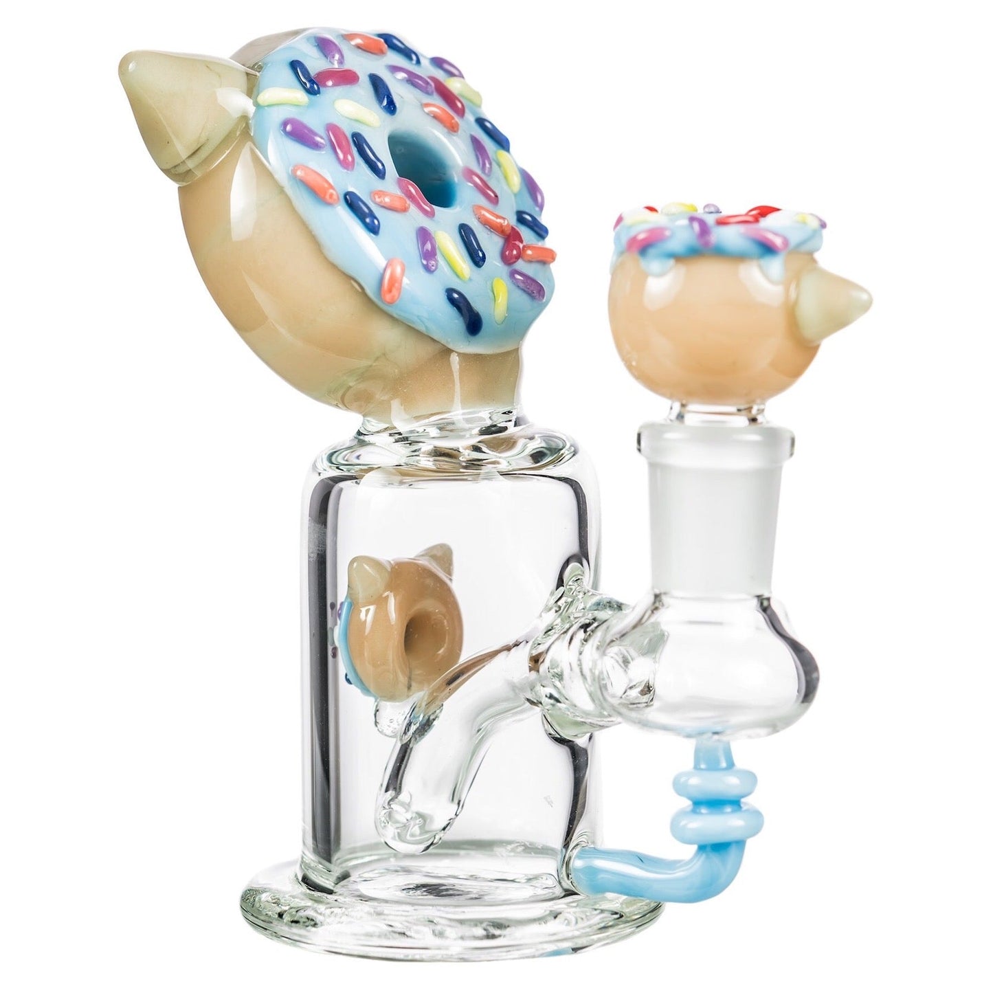 Empire Glassworks "Kitty Donut" Mini Bong 