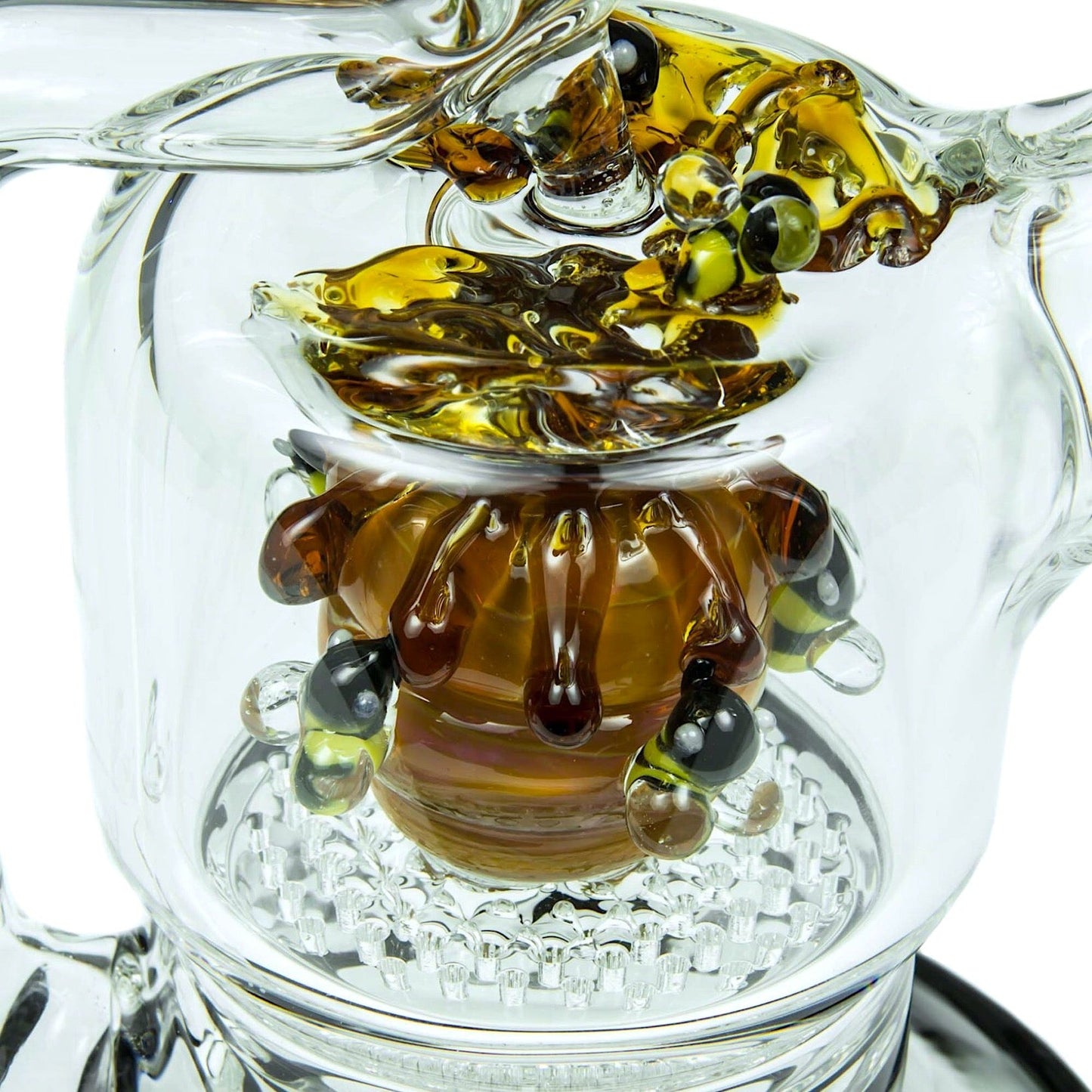 Empire Glassworks Large Beehive Recycler Bong 🐝 by Empire Glassworks | Mission Dispensary