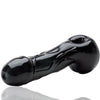 Empire Glassworks Large Black Penis Hand Pipe 