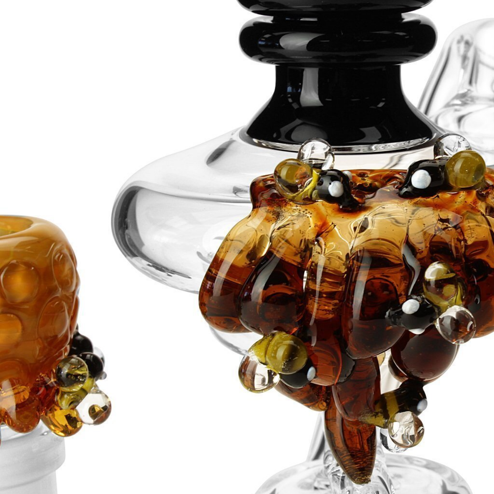 Empire Glassworks Mini Beehive Recycler Bong 🐝 by Empire Glassworks | Mission Dispensary