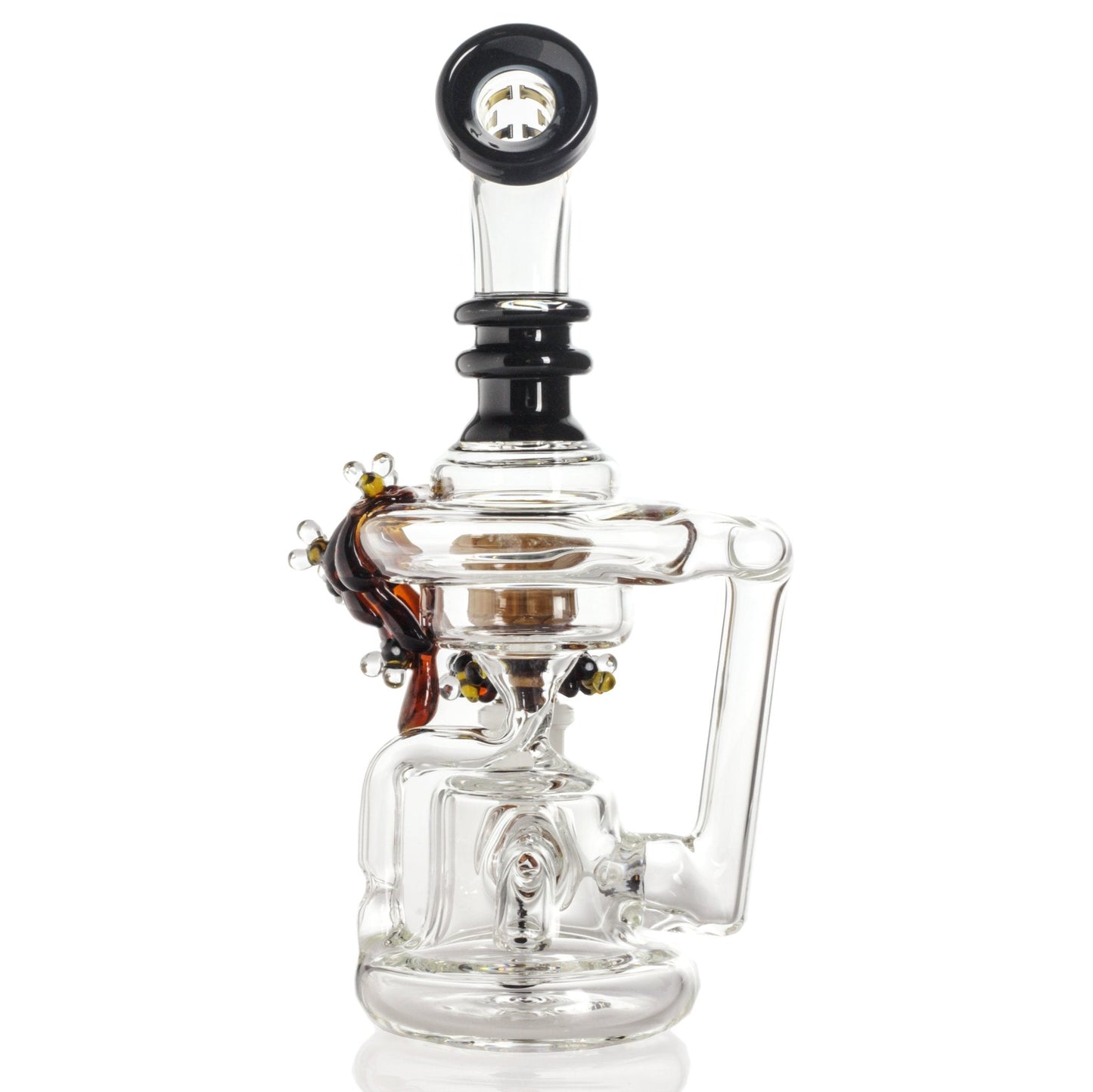Empire Glassworks Mini Beehive Recycler Bong 🐝 by Empire Glassworks | Mission Dispensary