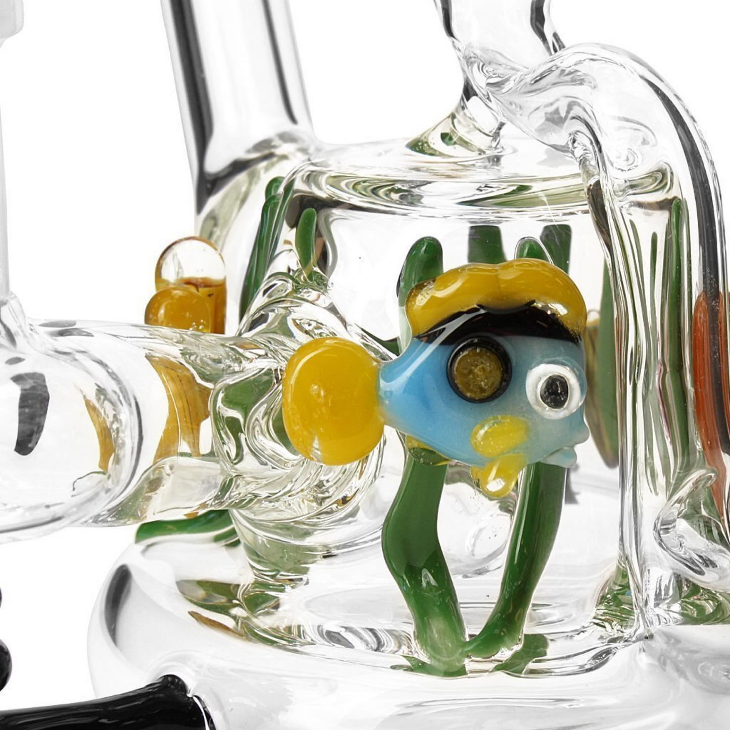 Empire Glassworks East Australian Current Mini Recycler Bong 🐠 by Empire Glassworks | Mission Dispensary