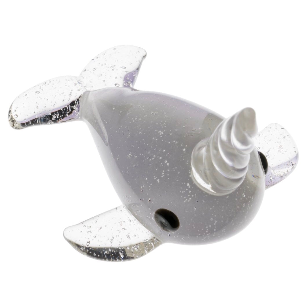 Empire Glassworks UV Glass Mini Narwhal Dabber Tool 🐳 by Empire Glassworks | Mission Dispensary
