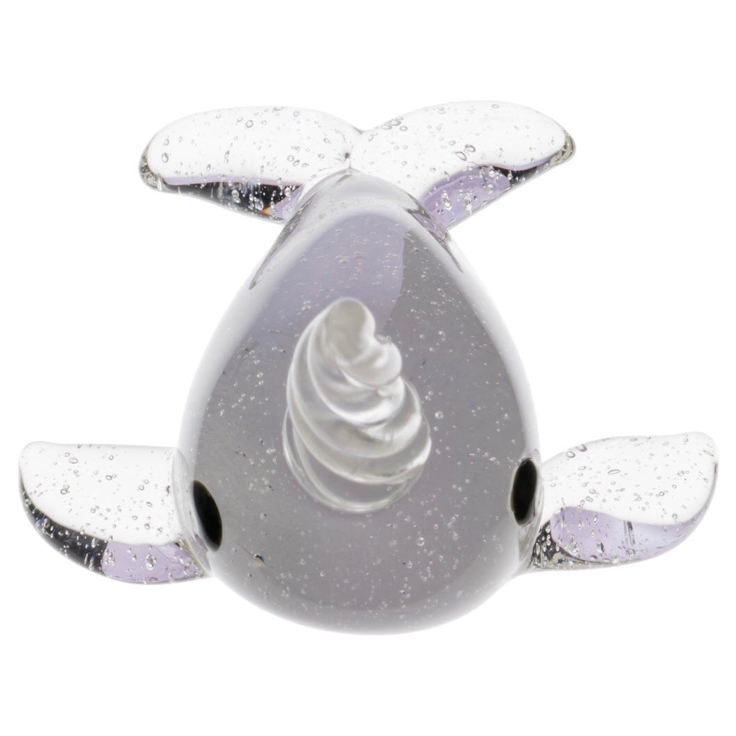 Empire Glassworks UV Glass Mini Narwhal Dabber Tool 🐳 by Empire Glassworks | Mission Dispensary